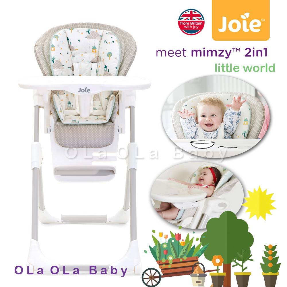 JOIE MIMZY 2 IN 1 HIGH CHAIR OLA OLA BABY