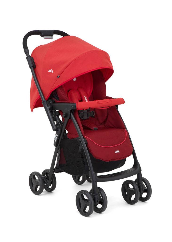 joie red pram