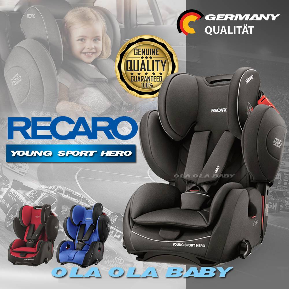 RECARO YOUNG SPORT HERO CAR SEAT | OLA OLA BABY
