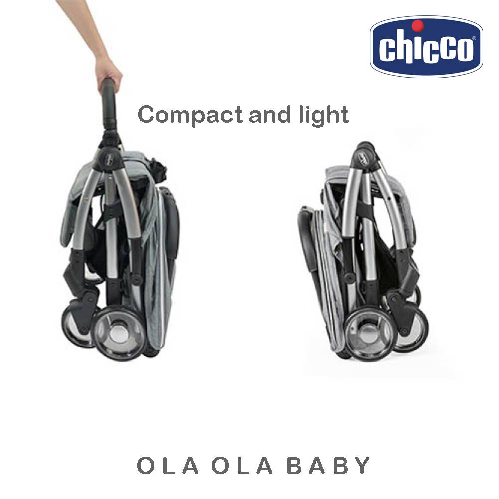 chicco auto folding stroller