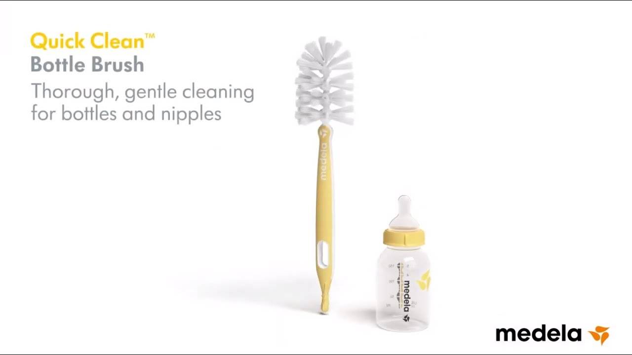 MEDELA QUICK CLEAN BOTTLE BRUSH OLA OLA BABY