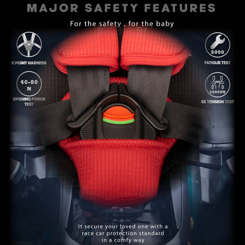 QUINTON MAX AIR SAFETY CAR SEAT OLA OLA BABY