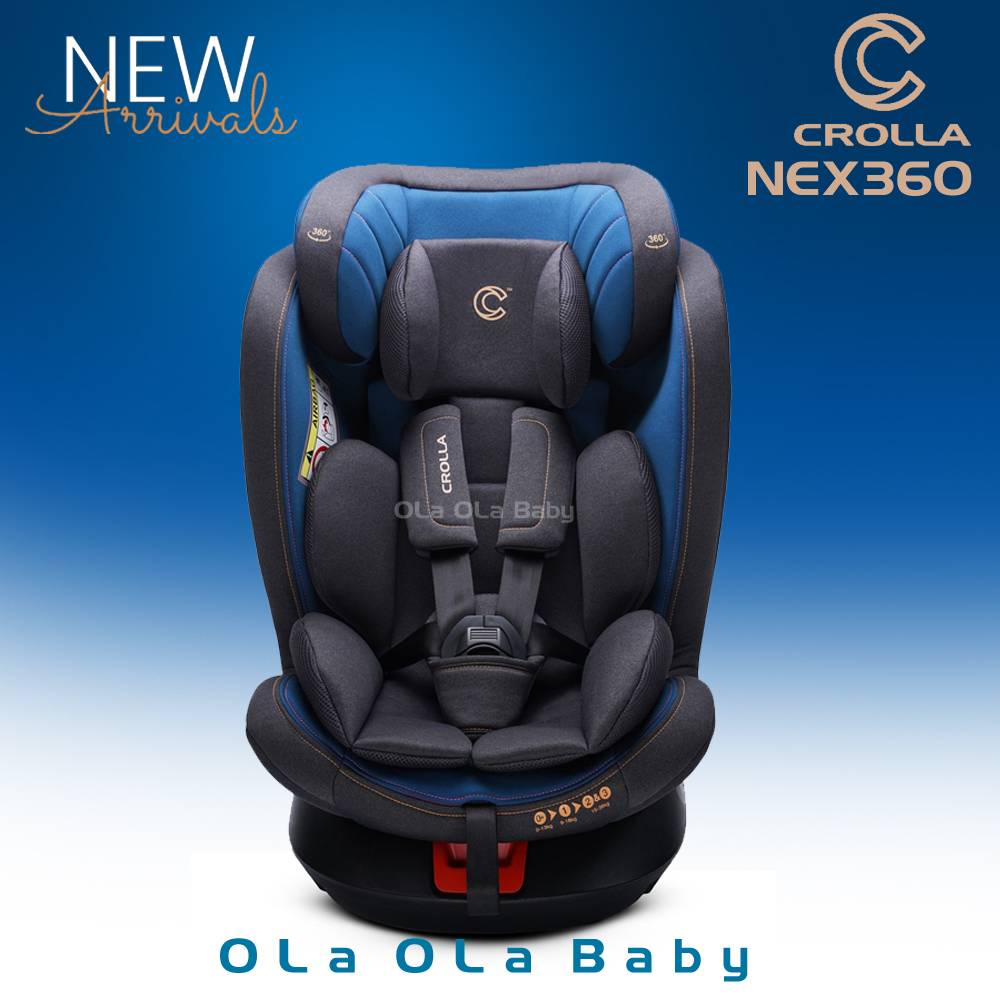 CROLLA NEX 360 ISOFIX CAR SEAT OLA OLA BABY