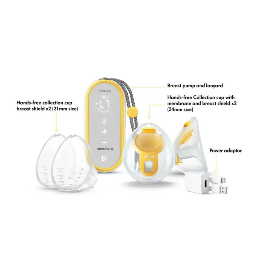 MEDELA FREESTYLE HANDSFREE DOUBLE BREASTPUMP OLA OLA BABY