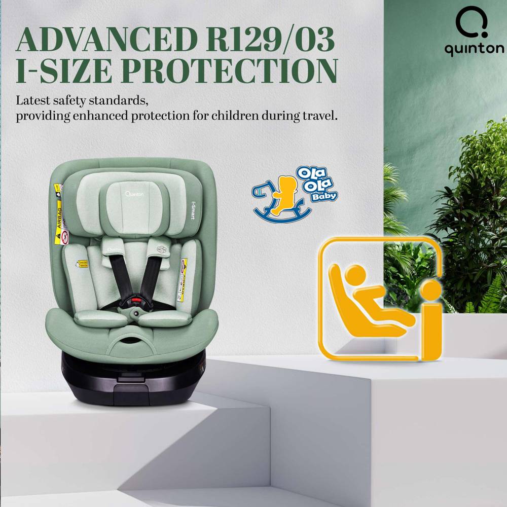 QUINTON ISMART 360 SAFETY CAR SEAT OLA OLA BABY