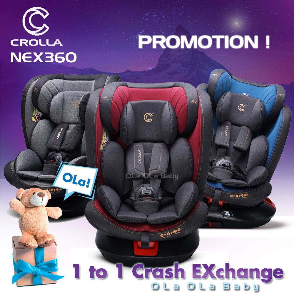 CROLLA NEX 360 ISOFIX CAR SEAT OLA OLA BABY